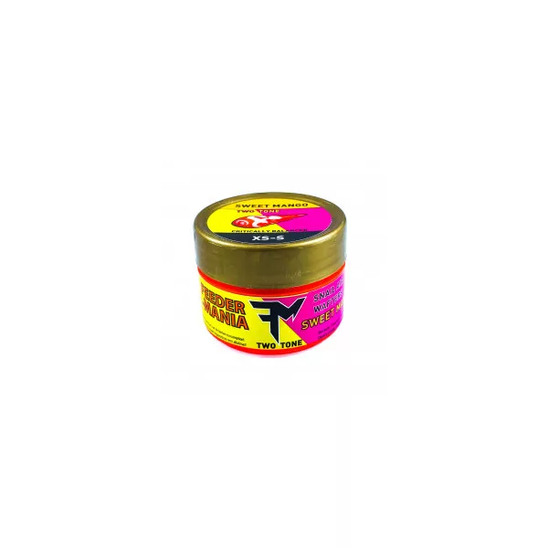Feedermánia Two Tone Snail Air Wafters Sweet Mango Kritično Olakšana Imitacija Vodenog Puža XS/S