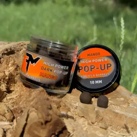   Feedermánia High Power Dark Pop-Up Boilies & Barrels 10mm Mango Pop-Up 14gr