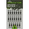 Fox Rage Predator Diamond Swivels 7 Virbla 20 kom