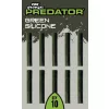 Fox Rage Predator Green Silicone Silikonska Cijev 10 kom.