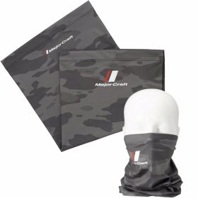 Major Craft UV-Cut Face Guard Tamno siva Camo Cjevasti šal