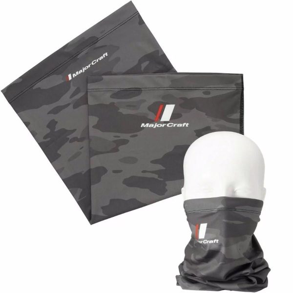 Major Craft UV-Cut Face Guard Tamno siva Camo Cjevasti šal