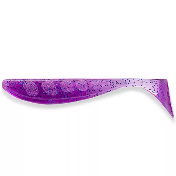 FISHUP Wizzle Shad 7,62cm (8pcs.), #014 - Violet/Blue Plastična varalica