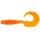 FISHUP Fancy Grub 6,35cm (10kom.), #049 - Orange Pumpkin/Black Plastični mamac