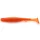 FISHUP U-Shad 7,62cm (9pcs.), #049 - Orange Pumpkin/Black Plastična varalica