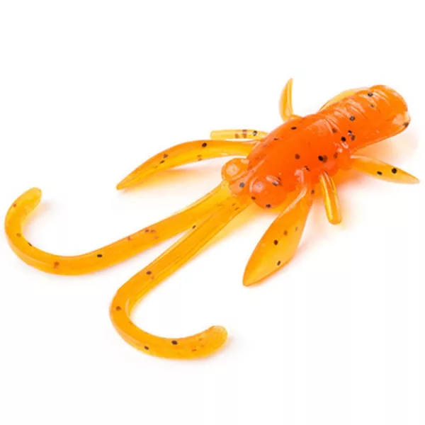 FISHUP Baffi Fly 3,81cm (10pcs.), #049 - Narančasta Bundeva/Crno Plastični umjetni mamac
