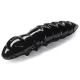FISHUP Pupa 2,28cm (12pcs.), #101 - Crna Plastični mamac