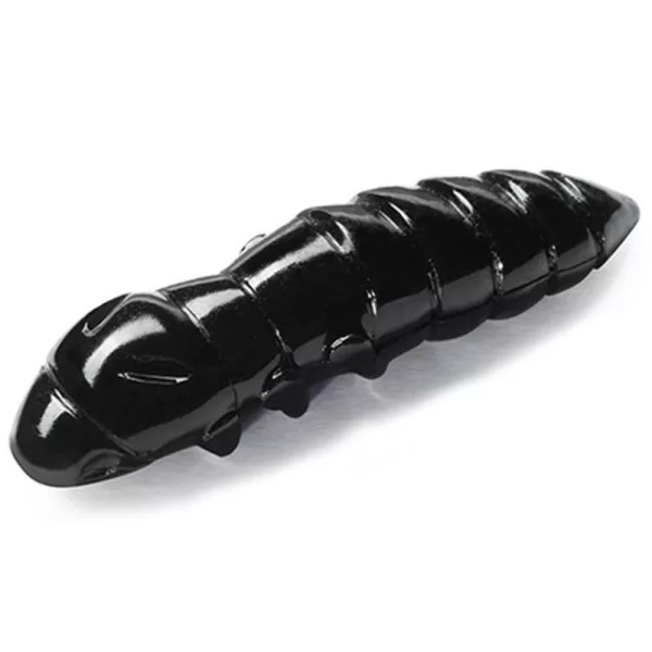 FISHUP Pupa 3,04cm (10pcs.), #101 - Crna Plastični mamac