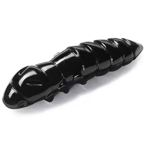 Fishup Pupa Cheese 3,04cm #101 Black Plastični mamac 10kom