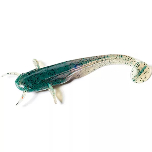 FISHUP Catfish 5,08cm (10pcs.), #017 - Motor Oil Pepper Plastični umjetni mamac