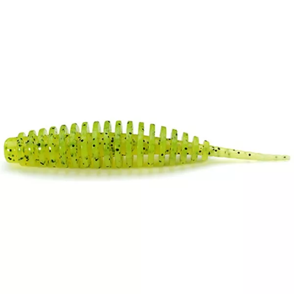FISHUP Tanta 5,08cm (9kom.), #055 - Chartreuse/Crna Plastična varalica