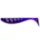FISHUP Wizzle Shad 12,7cm (4pcs.), #060 - Dark Violet/Peacock & Silver Plastična varalica