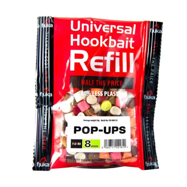 Fjuka Pop-Ups Mixed Colours 11mm Pop Up Punjenje u pakiranju 50gr