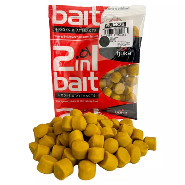 Fjuka Sumos Yellow Žuti 18mm hranilni peleti 200gr
