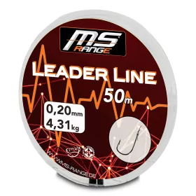 MS Range Átlátszó 0,20mm 50m Monofil Előkezsinór