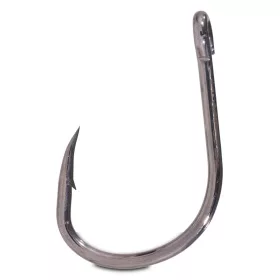   Uni Cat New Age S-Hook 1/0 Füles, Szakállas Egyágú Rablóhalas Horog 10db