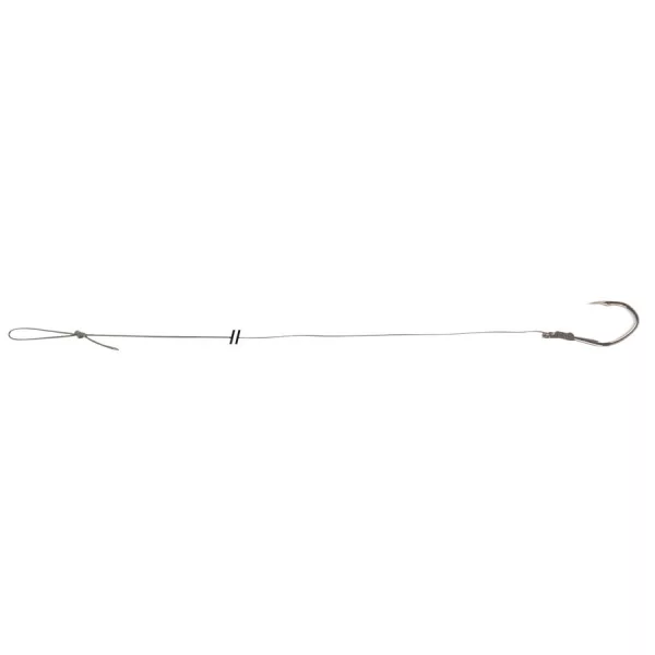 Uni Cat Vencata Power Hook Rig 6/0 Füles, Szakállas Fonott Előkötött Horog