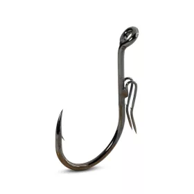   Uni Cat BTX-88 Bait Gripper 5/0 Füles, Szakállas Egyágú Harcsázó Horog 4db