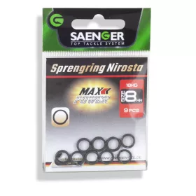 Saenger Nirosta 6mm Kulcskarika 10db