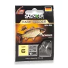 Saenger Carp Feeder 10 Lapkás, Szakállas Előkötött Horog 10db