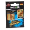 Saenger Tench 14 Lapkás, Szakállas Előkötött Horog 10db
