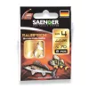 Saenger Predator 1 Füles, Szakállas Előkötött Horog 8db