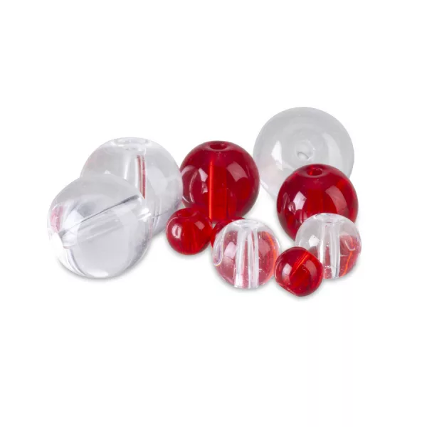 Iron Claw Glass Beads Átlátszó 4mm Ütközőgyöngy 25db