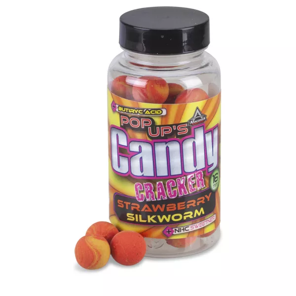 Anaconda Candy Cracker 12mm Eper-Selyemhernyó Pop Up 55gr