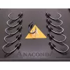 Anaconda Piercer CurveShank 8 Füles, Szakállas Pontyozó Horog 11db