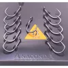 Anaconda Piercer Power Carp B-988 TGX 6 Füles, Szakállas Pontyozó Horog 11db