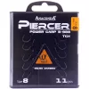 Anaconda Piercer Power Carp B-988 TGX 8 Füles, Szakállas Pontyozó Horog 11db