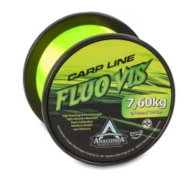   Anaconda Fluovis Green Carp Line Zöld 0,30mm 1200m Monofil Főzsinór