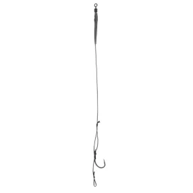   Anaconda Piercer Adjustable Hair Rig Curve Shank MB 8 Füles, Szakállas Fonott Előkötött Horog 2db