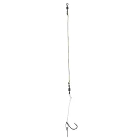   Anaconda Piercer Hinged Stiff Combi D-Rig Boilie MB 4 Füles, Szakállas Fonott Előkötött Horog 2db