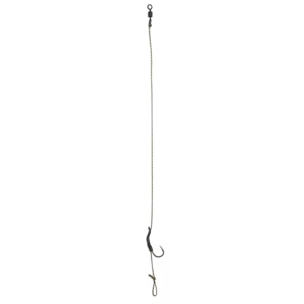 Anaconda Piercer RS Line Aligner Rig B-988 MB 2 Füles, Szakállas Fonott Előkötött Horog 2db