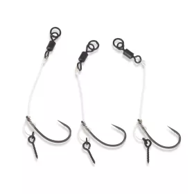   Anaconda Piercer Chod Rig Curve Shank 6 Füles, Szakállas Előkötött Pontyozó Horog 3db