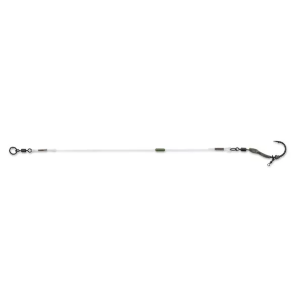 Anaconda Piercer Spinner Rig Crank-66 4 Füles, Szakállas Fluorocarbon Előkötött Horog 2db