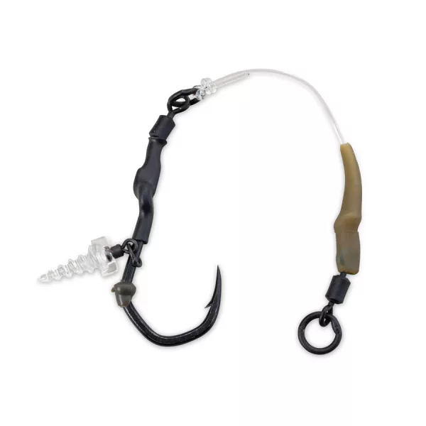 Anaconda Ready Ronnie Angle Chod Stiff Rig 8 Füles, Szakállas Előkötött Horog 3db