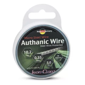 Iron Claw Authanic Wire 0,40mm 5m Fonott Acélelőke
