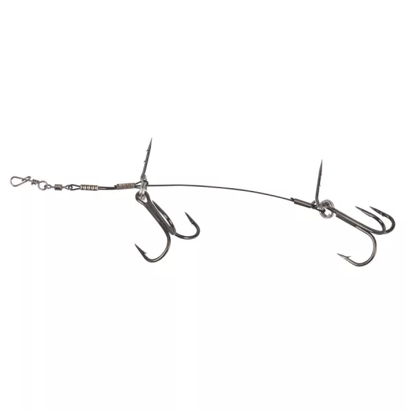 Iron Claw Rig System Stinger Double 12,5cm 1 Horogrendszer 2db-os