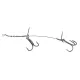 Iron Claw Rig System Stinger Double 12,5cm 1 Horogrendszer 2db-os