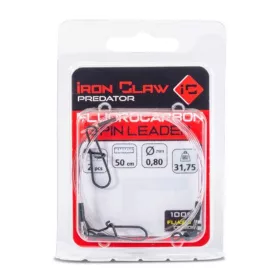   Iron Claw Fluorocarbon Spin Leader 0,70mm 50cm Pergető Előke 2db
