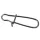Iron Claw Round Bent Snap 23kg Kapocs 10db