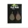 Korda Flat Pear Inline Blister Bojlis Olovo 142gr 2db