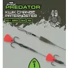 Fox Rage Predator Kwik Change Paternoster Trace 30cm Čelična predvezica s trokukom br. 4