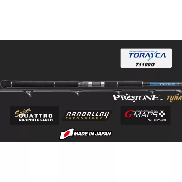 Graphiteleader Protone Tuna GPRTS-802-80 R Fast 2,44m 130gr 2-dijelni štap za spinning