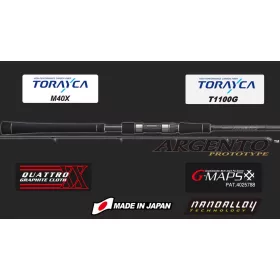   Graphiteleader Argento Prototype GLAPS-942ML 2,85m Fast 28gr 2-dijelni štap za spin ribolov