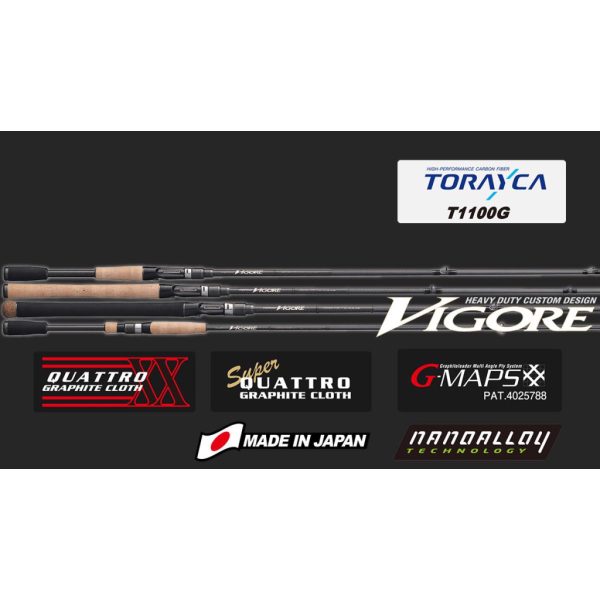 Graphiteleader Vigore Cast 20GVIGC-76MH R-Fast 2,28m 3/8-2oz 2-dijelni štap za spin ribolov