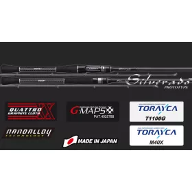   Graphiteleader Silverado Prototype 20GSILPC-762ML-HS Cast Fast 2,29m 3-15gr 2-dijelni štap za varaličarenje