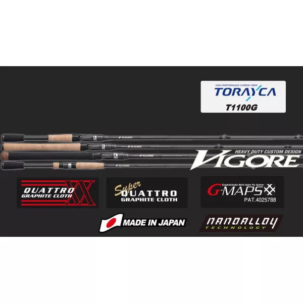 Graphiteleader Vigore 20GVIGS-742M R-Fast 2,24m 3/16-3/4oz Štap za varaličarenje iz 2 dijela